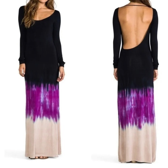 REVOLVE BLUE LIFE Open Back Tie Dye Maxi Dress Size XS - Picture 9 of 9